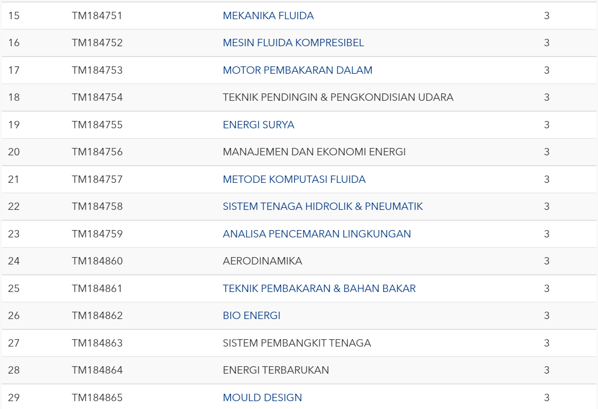 jurusan teknik mesin