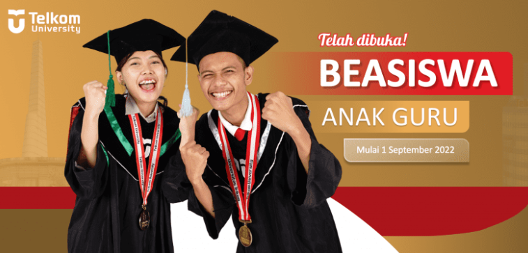 beasiswa anak guru telkom university