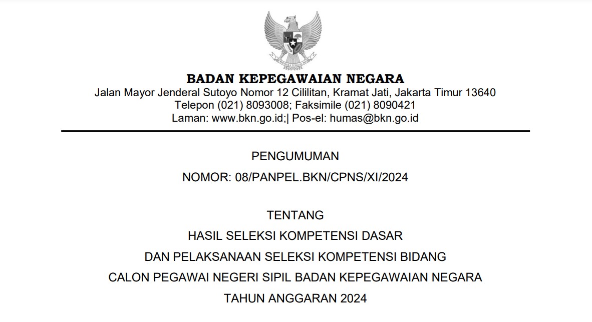 Pengumuman SKD