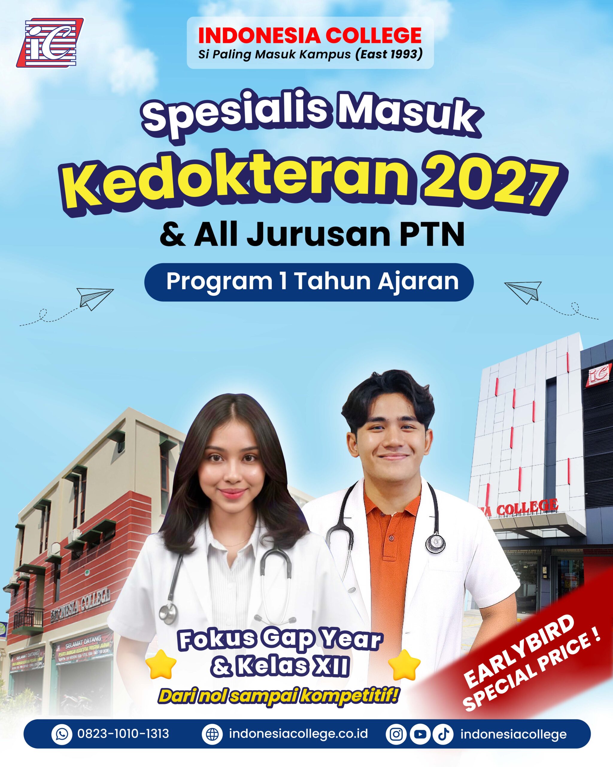 Bimbel Kedokteran 2027 by Indonesia College